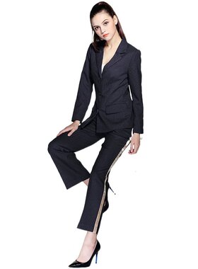 奈昕让您穿着漂亮个性化私人订制 36044 秋冬都市西装职业套装裤
