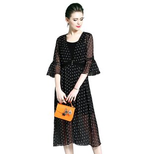 【限购一件体验价】奈昕让您穿着漂亮 33348 卍V领春夏连衣裙