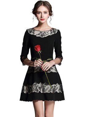 奈昕让您穿着漂亮个性化私人订制112554 new dress女装熟女气质收