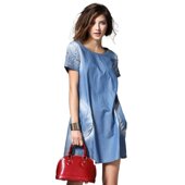 化私人订制 1071女装 教师节新款 奈昕让您穿着漂亮个性 短袖 手工钉