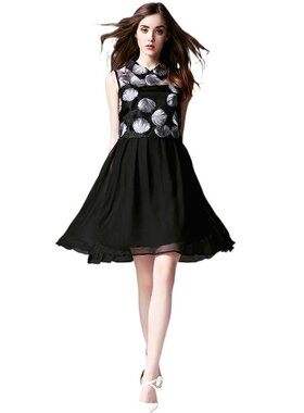 奈昕让您穿着好看个性化私人订制 70582 甜美气质淑女裙网纱刺绣