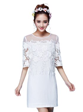 奈昕让您穿着好看个性化私人订制 24579 new dress时尚气质水溶蕾