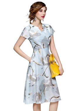 奈昕让您穿着漂亮个性化私人订制 115684优雅清凉时装dress连衣裙