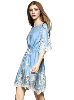 奈昕让您穿着漂亮个性化私人订制 91008 new dress焕新女装水溶镂