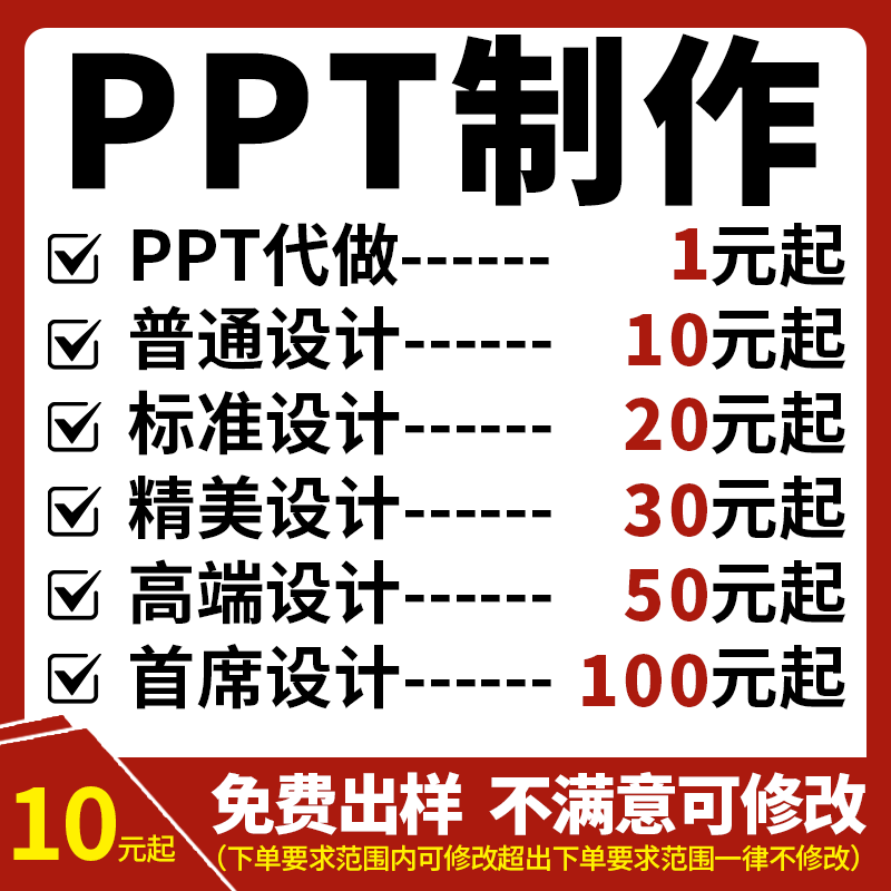 ppt制作代做定制设计美化修改企业宣传工作汇报说课课件总结述职