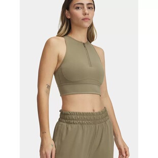 UA安德玛女春夏Meridian跑步舒适潮流拉链训练运动背心 6000361