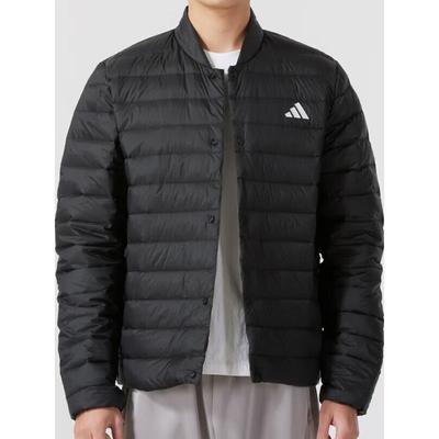 阿迪达斯男轻薄羽绒服年秋冬运动休闲服短款保暖鸭绒外套JM1237