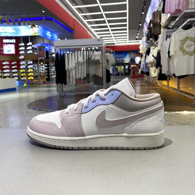 NIKEAJ1儿童女生2026年防滑耐磨轻便透气舒适牛皮休闲板鞋 IV3219