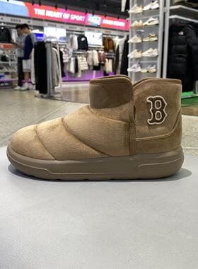 MLB女款防滑耐磨舒适百搭时尚运动一脚蹬中帮厚底休闲鞋3AWBBCB46