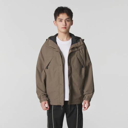 Timberland添柏岚冲锋衣外套男秋冬户外徒步防水连帽夹克A68XF
