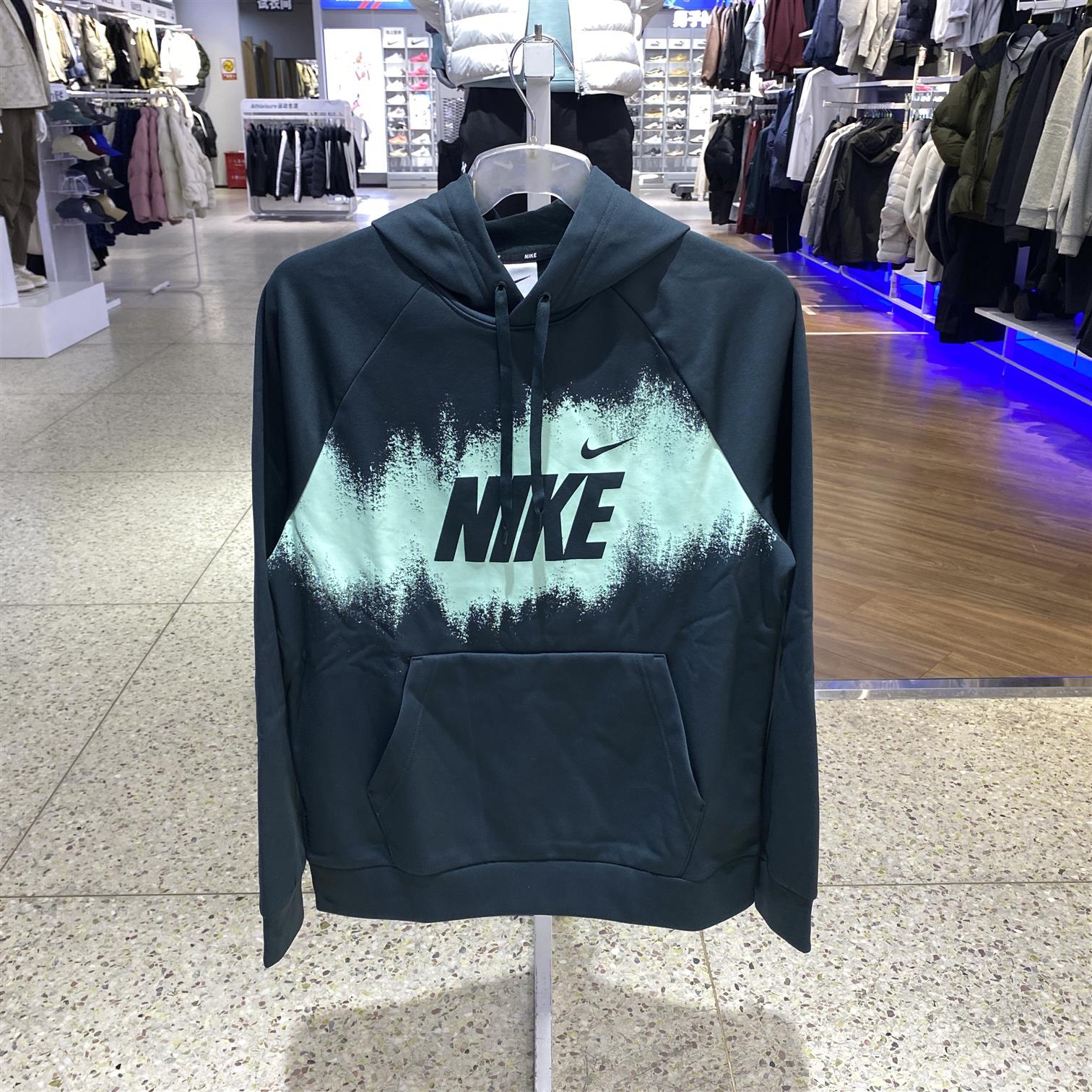 耐克速干加绒男士卫衣2025新款潮流高级感正流行男款青少年HV4063