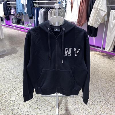 MLB男女款棉质舒适户外宽松防风入秋轻薄休闲百搭外套3ATRB3044