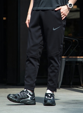 Nike耐克男加绒保暖时尚百搭潮流舒适运动休闲锥形训练裤DD2123