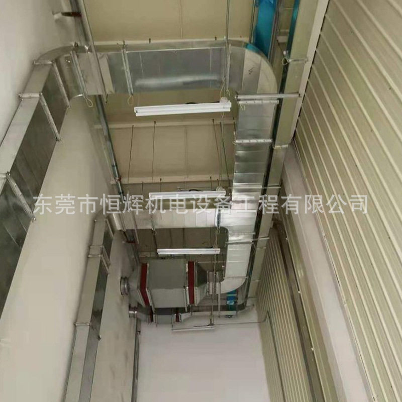 东莞清溪通风管道螺旋风管不锈钢风管废气除尘风管