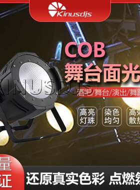 单眼cob面光灯led舞台灯光设备200W婚庆照明影视演出灯