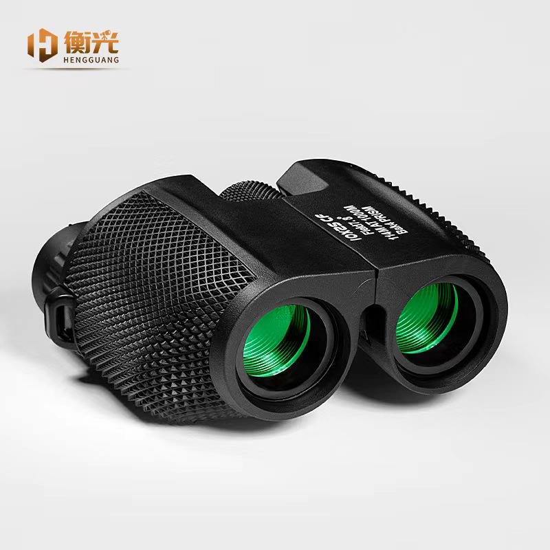 厂家折叠式10X25小保罗旅游户外用品迷你高清高倍双筒望远镜