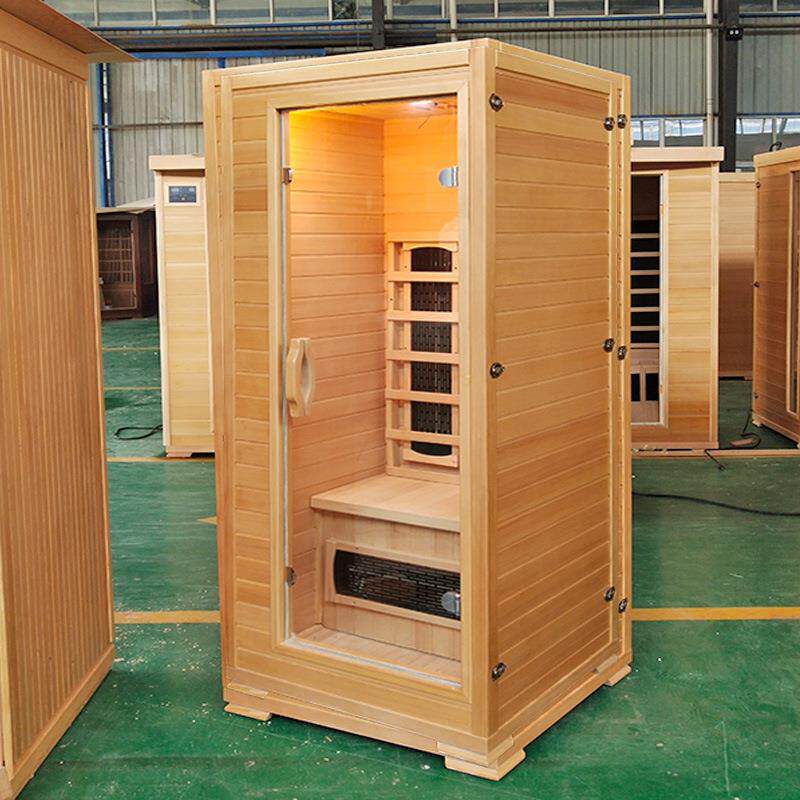 光波房家用单人远红外线理疗实木多功能石墨烯碳晶商用汗蒸房排汗