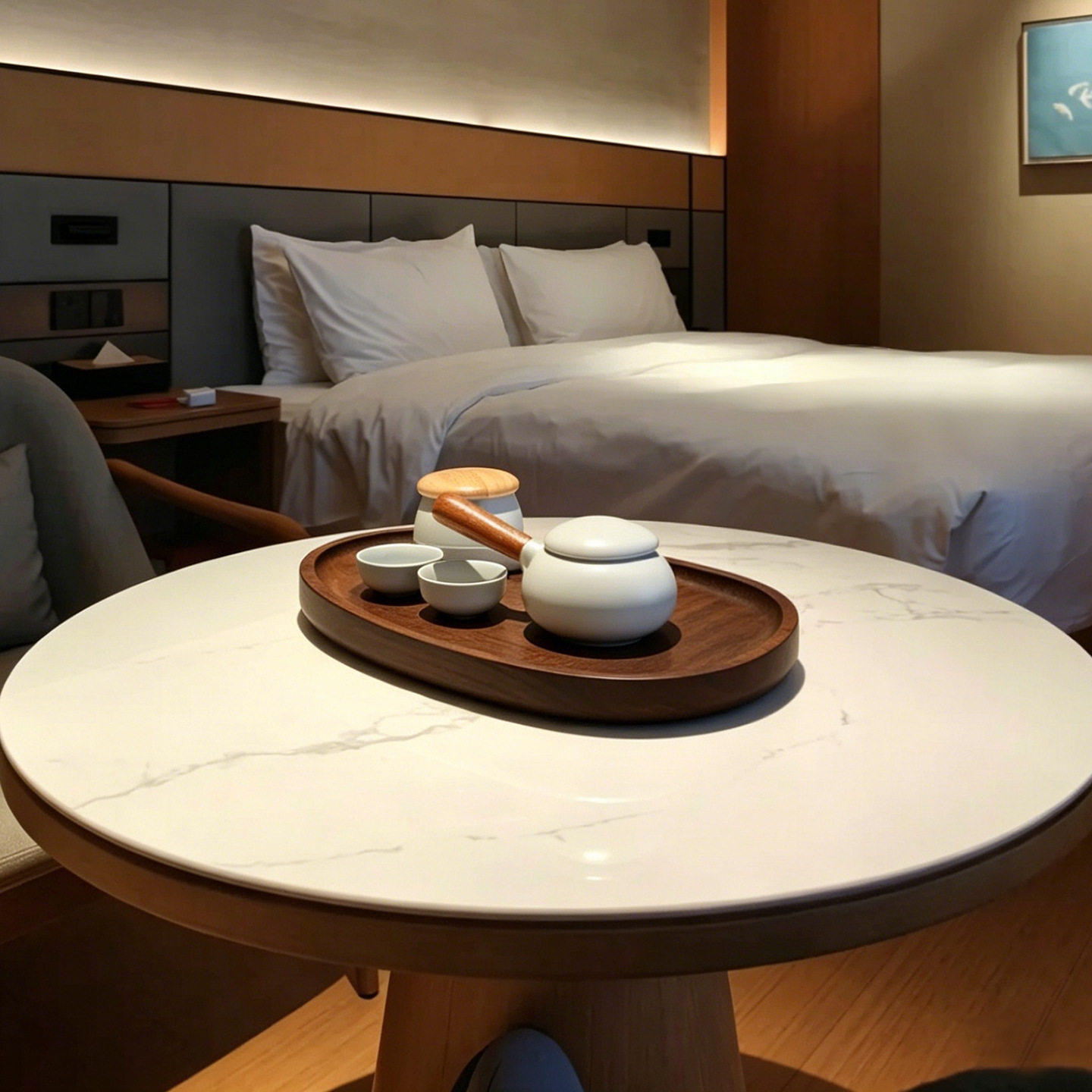 胡桃木异形托盘酒店茶水间茶木制收纳盘茶具托盘民宿托盘餐盘批发
