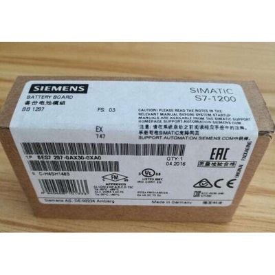 6ES7297-0AX30-0XA0 原装S7-1200PLC电池板 6ES7 297-0AX3O-OXAO