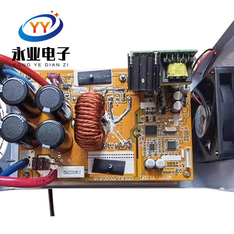 MPPT太阳能控制器 光伏充电器12V24V48V锂电/蓄电池LCD精确显示
