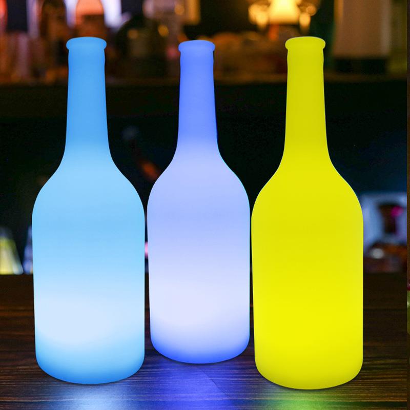啤酒台吧夜店led酒瓶桌灯发光吧台灯小夜灯酒吧ktv夜场酒柜小桌灯