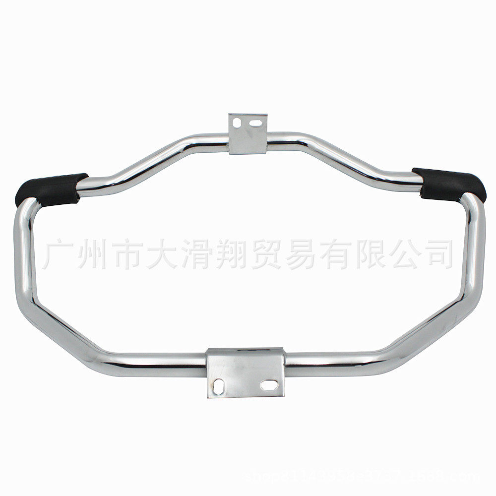 适用哈雷XL883 1200 X48 72 04-21年保险杠 防摔胶 护杠架 保险杆