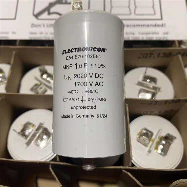 德国原装 E54.E70-102E50 1UF 2020V ELECTRONICON 高压滤波电容