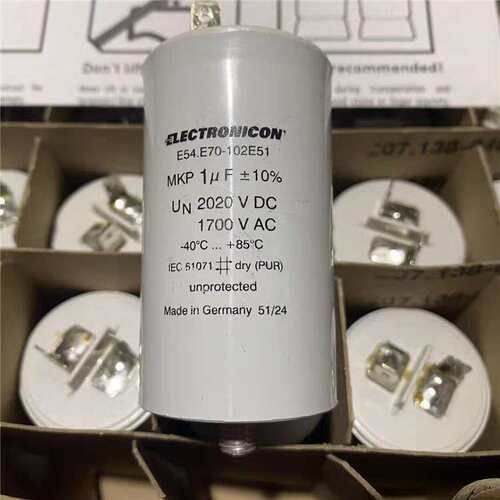 德国原装 E54.E70-102E50 1UF 2020V ELECTRONICON 高压滤波电容