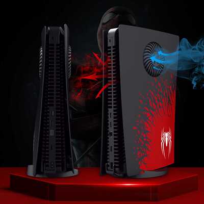 PS5蜘蛛替换外壳PS5主机保护壳PS5带散热孔保护外壳PS5主机配件