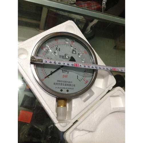 杭州东亚耐震压力表YN150 0.6MPA1MPA 1.6MPA 2.5MPA 表盘150MM