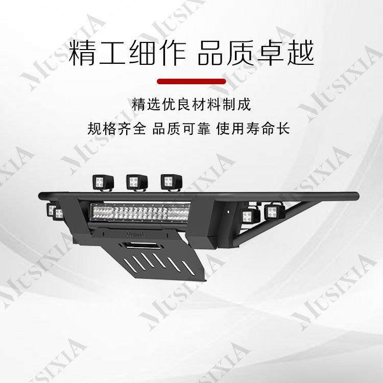 工厂直销适用尼桑途乐Y61冲沙杠 防护保险杠 越野竞技防撞杠改装