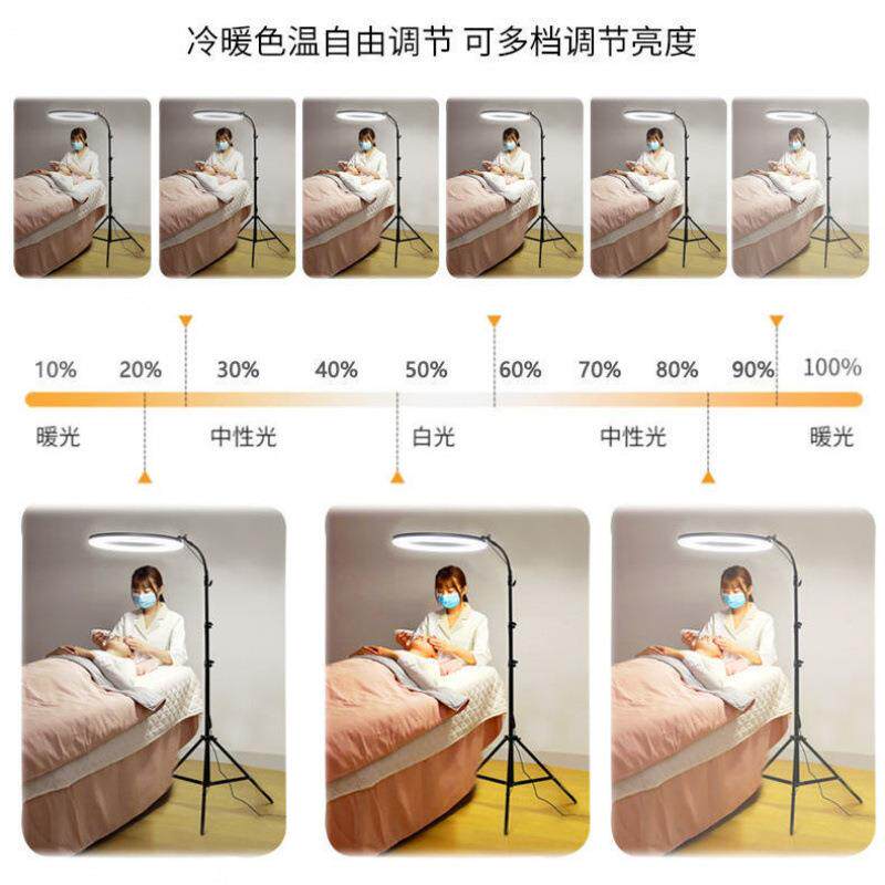 灯纹绣灯美睫灯灯落地灯led便携补光灯台灯跨境供应链厂货源