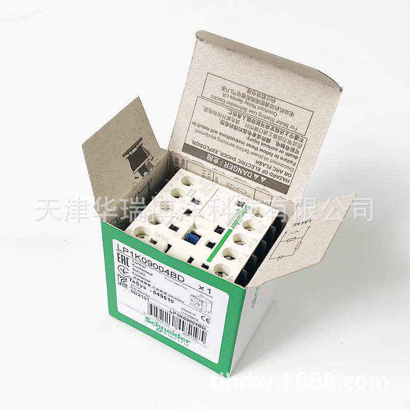 LP1K09004BD直流接触器4极9A DC24V直流接触器LP1-K09004BD