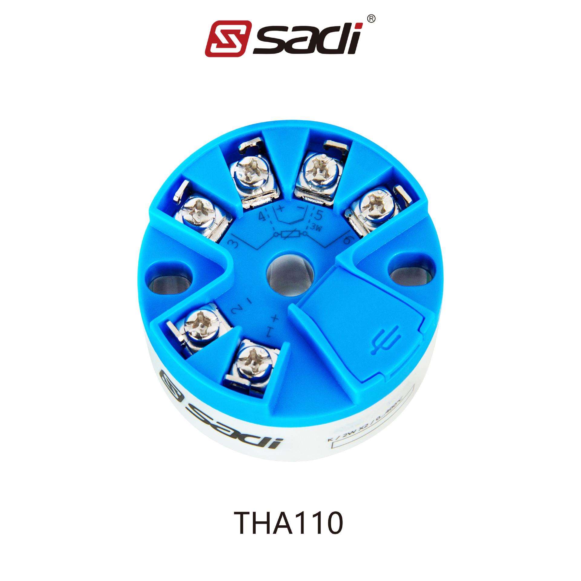 THA110头部安装型智能温度变送器/拨码开关