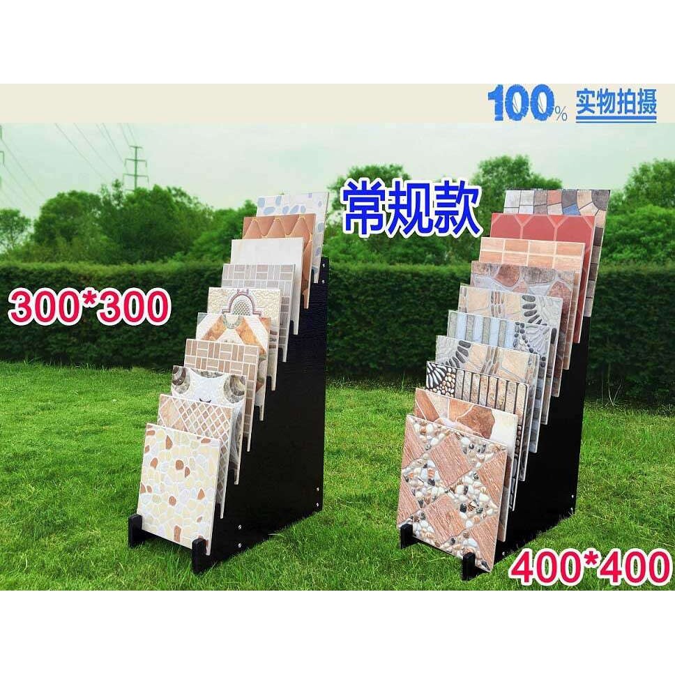瓷砖展示架300木地板600木纹砖墙砖石材扣板微晶石落地式展架800