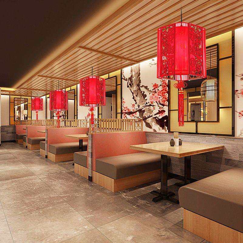 灯笼灯吊灯中国风走廊阳台入户灯餐厅酒店客厅铁艺简约中式灯直销