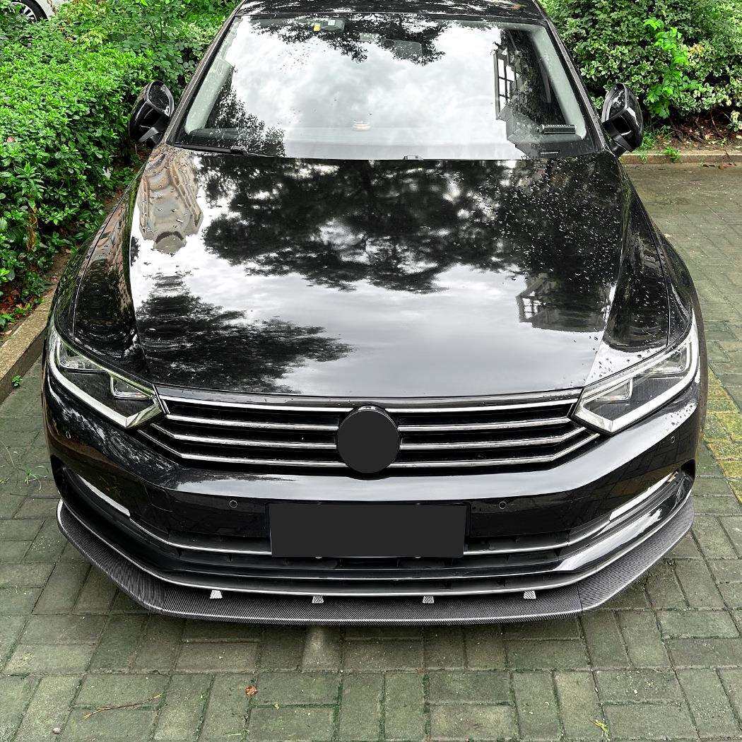 适用大众蔚揽 迈腾(欧版帕萨特)Passat B8前杠前铲前唇跨境改装