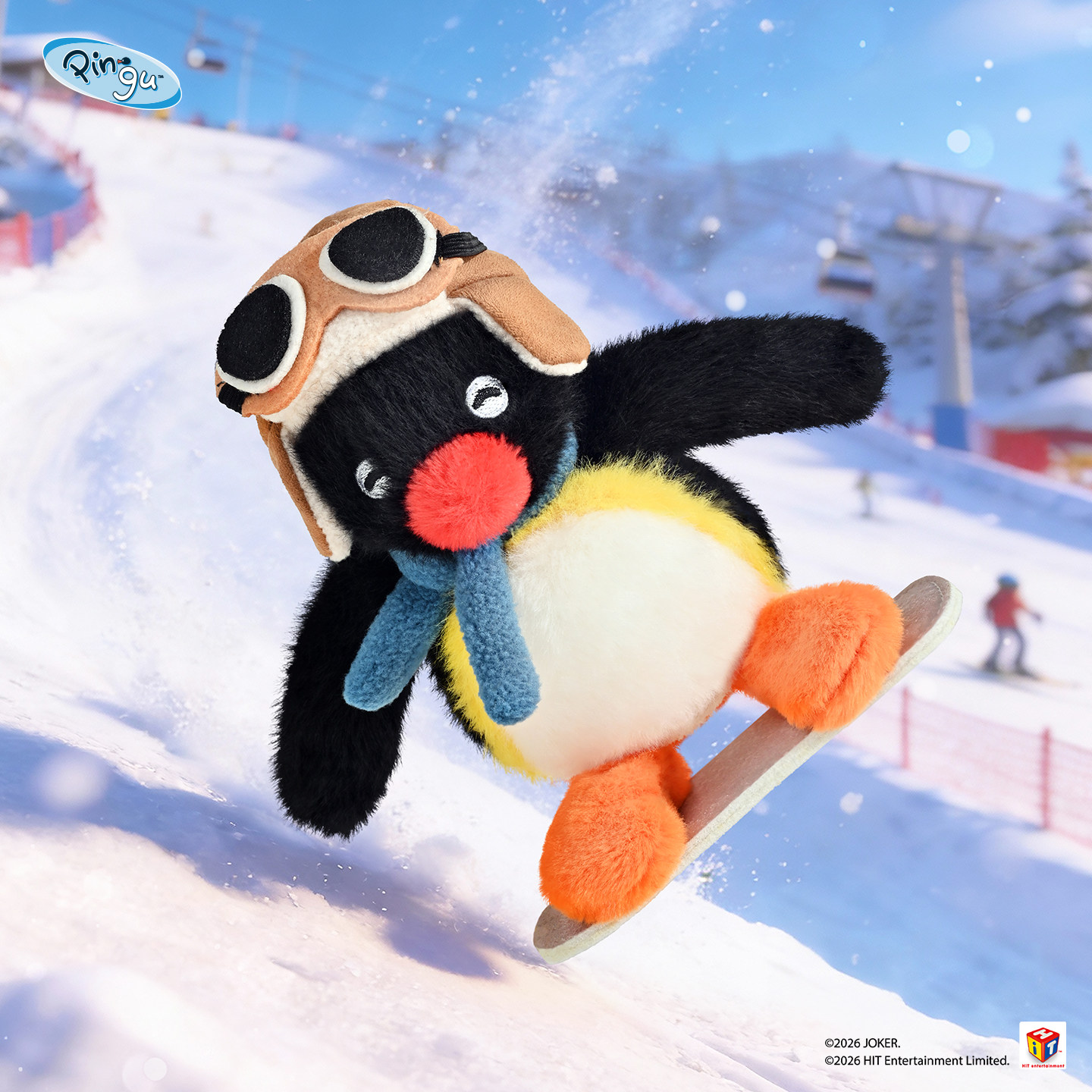 山莫pingu企鹅毛绒包挂件可爱图片