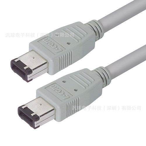 L-COM CSM94-05M 0.5米IEEE-1394火线线缆 公头/公头 现货供应