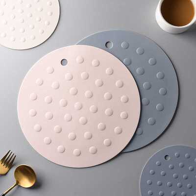 xyt大号硅胶隔热垫家用菜垫子防烫餐桌垫防热碗盘垫厨房耐高温砂