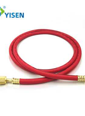 500-2500psi加氟软管 R134 R12冷媒管 空调工具 铜接头高低压管