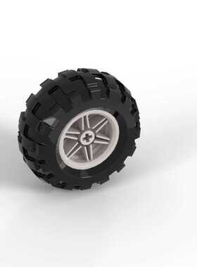 【1KG起订】积木乐兼容高56145科技零件车轮毂30X20mm55976