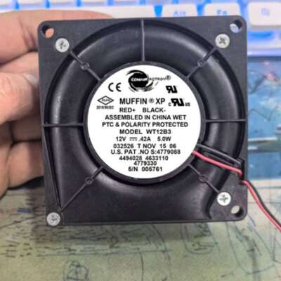 COMALR ROTRON 8032 WT12B3 12V0.42A5.0W 2线鼓风机风扇 8CM