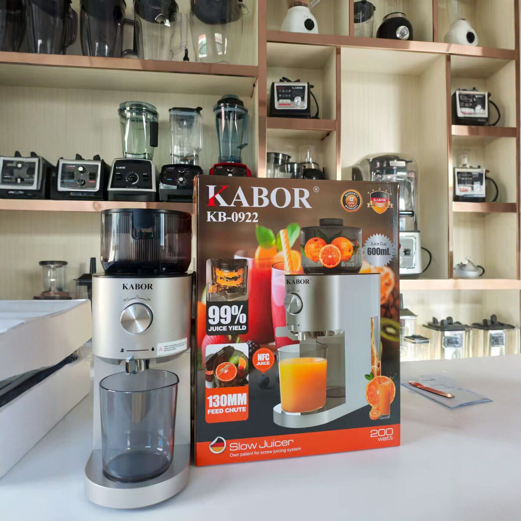 KABOR自流原汁机新款多功能Slowjuicer果肉分离原汁机冰激凌机
