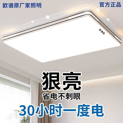 欧谱原厂LED客厅吸顶灯2025新款