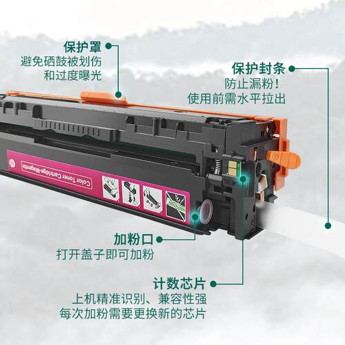 适用Canon crg731硒鼓MF8280Cw 8230Cn LBP7110C 7110Cw墨盒131