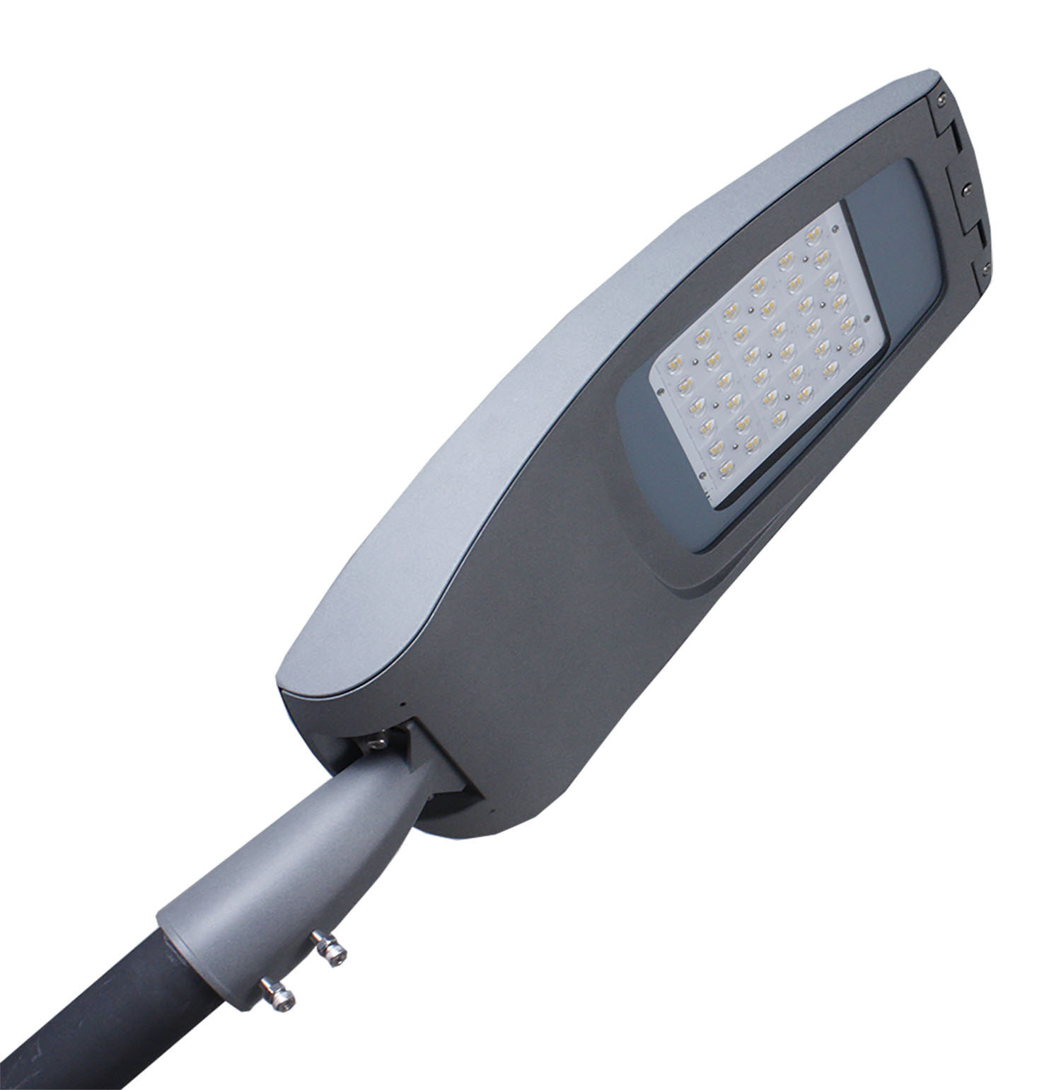 新品上市50W100W150WLED路灯头外壳光源4合一电源断开保护