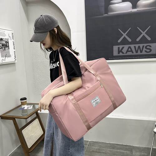 出差旅行包女短途手提大容量折叠