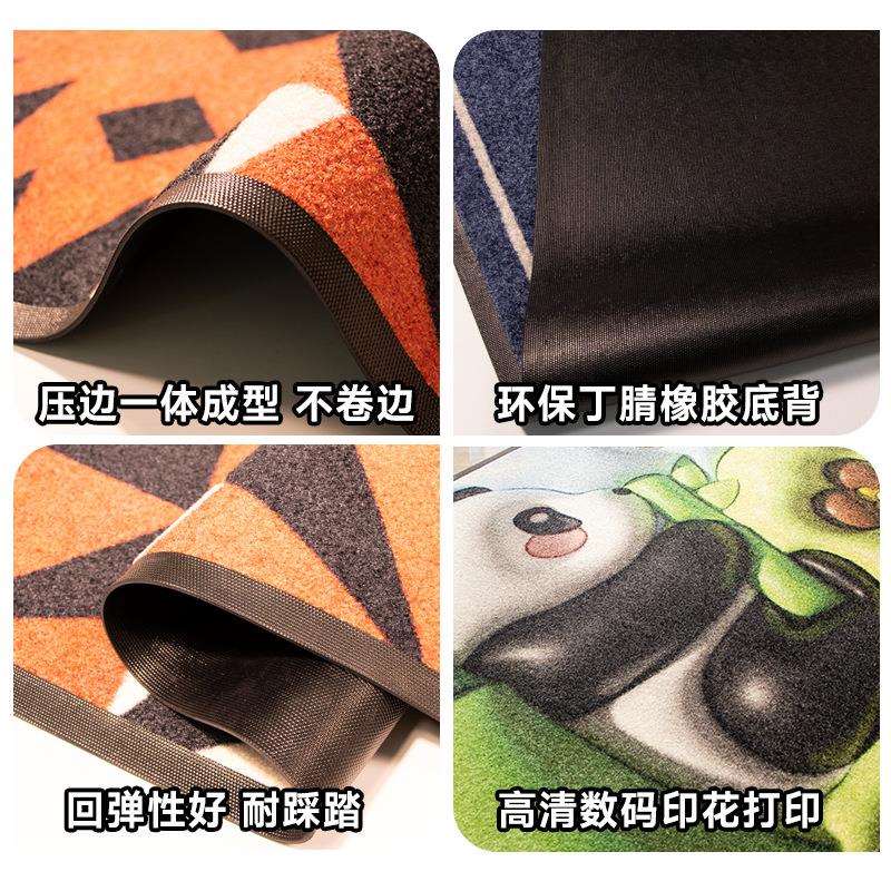 耐磨防滑尼龙地毯酒店商场电竞酒店办公场所防水印花橡胶地毯