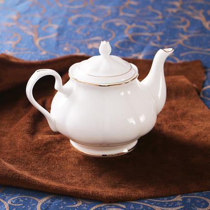 鼎盛瓷韵欧式陶瓷茶具咖啡壶配套杯碟装英式茶壶结婚送礼奶壶